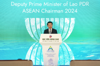 DPM Saleumxay Attends 2nd ASEAN Future Forum in Hanoi