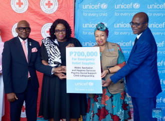 UNICEF donates over 50,000 USD to children affected by floods in Botswana