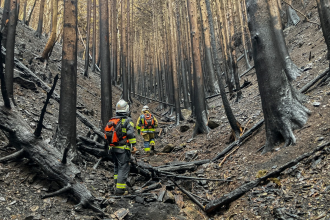 Rain, snow offer hope in Japan’s worst wildfire in 50 years