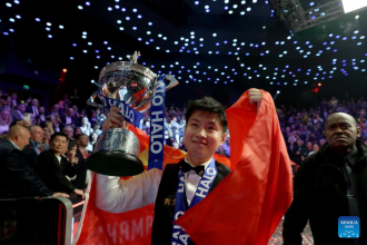 China’s Zhao becomes first Asian to win World Snooker Championship