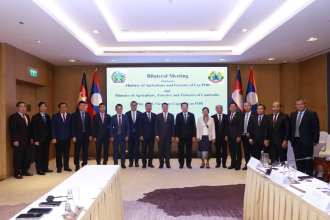 Lao and Cambodian Agriculture Ministries Strengthen Bilateral Cooperation