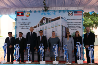 Laos Breaks Ground on New Customs Headquarters and Training Center in Vientiane