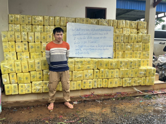 Lao Police Seize 19.5 Million Meth Pills in Massive Drug Bust