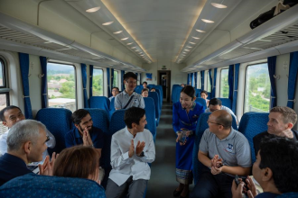 UN agencies’ representatives in Laos visit China-Laos Railway
