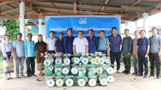 Oudomxay Destroys Analogue Scales Used for Food Sales