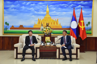 ຮັກສາການ ຫົວໜ້າ ຄຕພ ຕ້ອນຮັບ ຜູ້ແທນ ກະຊວງການຕ່າງປະເທດຫວຽດນາມ