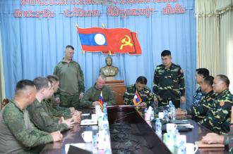 ສອງກອງທັບ ຫາລືກະກຽມຝຶກຊ້ອມ ຮ່ວມ ລາວ-ຣັດເຊຍ “ລາໂຣສ-2025”