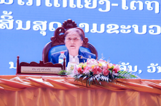ຮອງປະທານປະເທດ ເນັ້ນໃຫ້ເອົາໃຈໃສ່ພິຈາລະນາ ແກ້ໄຂຄະດີຢູ່ ສານປະຊາຊົນ ໃຫ້ວ່ອງໄວ-ມີຄຸນນະພາບສູງ