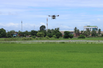 Lao PDR Boosts Knowledge on Drone Use in Agriculture