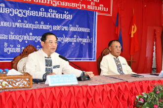 ນາຍົກລັດຖະມົນຕີ ເຄື່ອນໄຫວວຽກງານ ຢູ່ເມືອງຊຽງຮ່ອນ ແລະ ເມືອງໄຊຍະບູລີ