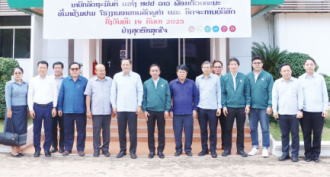 ນາຍົກລັດຖະມົນຕີ ເຄື່ອນໄຫວຊຸກຍູ້ວຽກງານຖານການຜະລິດກະສິກຳ ຢູ່ ນວ