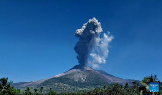Indonesia’s Mount Lewotobi Laki-laki volcano erupts