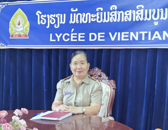 Vientiane High School Prepares Activities to Celebrate National Teachers’ Day
