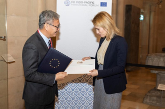 Lao PDR and EU Mark 50th Anniversary of Diplomatic Relations with High-Level Meeting in Brussels