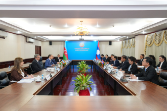 Laos and Azerbaijan Hold First Political Consultation to Boost Ties