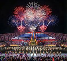 ໄທ ໄຂງານມະຫະກຳກິລາຊີເກມ ຄັ້ງທີ 33 ຢ່າງເປັນທາງການ