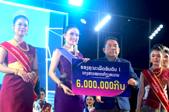 ນາງ ສຸກັນຍາ ບຸນມີໄຊ ຄວ້າມົງກຸດ ນາງ ສາວໝາກກ້ຽງຫວານ ປະຈໍາປີ 2025