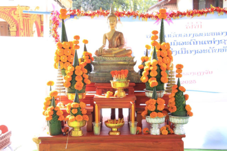Samsy Buddha Statue Recognized as National Heritage in Vientiane Province