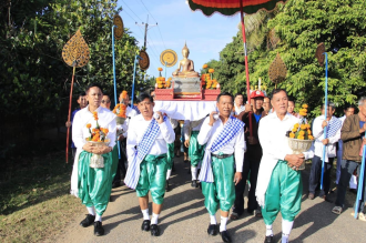 ຮັບຮອງພະທອງສາມສີ ເປັນມໍລະດົກແຫ່ງຊາດ ສົມບັດມິ່ງເມືອງລະດັບທ້ອງຖິ່ນ