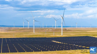 ສປຈີນ ໃຊ້ພະລັງງານໝູນວຽນ ບັນລຸ 60%