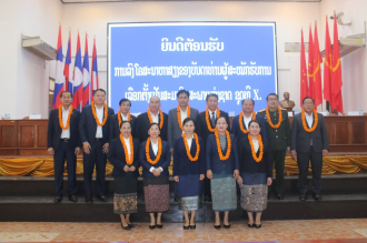 Candidate for National Assembly Member in Constituency 6, Luang Prabang Province, Begins Election Campaign