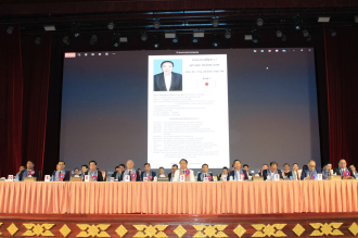 National and Provincial Assembly Candidates Campaign among Defence and Security Forces in Savannakhet