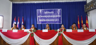 National Assembly Candidates Campaign in Viengkham District, Luang Prabang