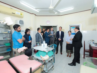 Health Leaders Monitor Maternal and Child Health Services in Savannakhet