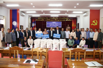 ASEAN+3 Bolsters Food Security in Xayaboury with Emergency Rice Relief