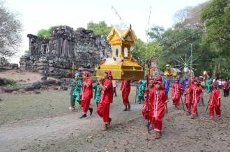  Xayphouthong District Opens 2026 Heuan Hin Stone Castle Festival in Savannakhet
