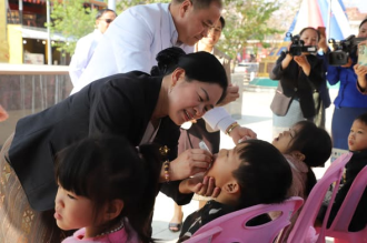 Houaphanh Launches Vaccination Campaign to Combat Polio and Measles