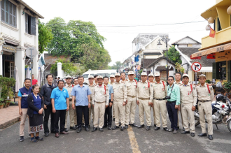 Luang Prabang Begins Enforcement of Vehicle Regulations in World Heritage Area