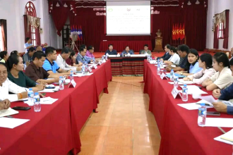 ປະເມີນຜົນໂຄງການກະສິກຳ ແລະ ໂພຊະນາການໄລຍະ 2 ຢູ່ ເມືອງຕະໂອ້ຍ 