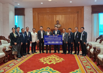 Emergency Aid Delivered to Hailstorm Victims in Vientiane