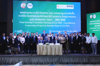 Luxembourg Partnership Drives Transformation of Laos’ National Statistics System