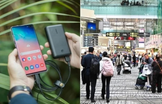 Travellers departing Singapore allowed only 2 power banks from April 15