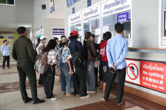 Southern Bus Station Prepares 70 Daily Trips for Lao New Year Travel Surge