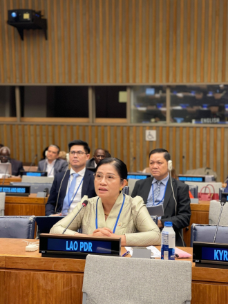 Lao PDR Joins 59th UN Population and Development Session