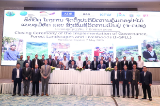 Village-led forest protection marks GCF-1 closure in northern Laos