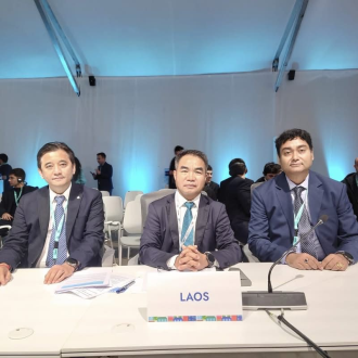 Lao PDR champions climate resilience and housing solutions at WUF13 in Baku