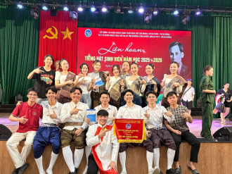 Lao Students Win Third Prize at Singing Competition in Vietnam