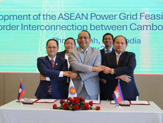 Laos and Cambodia Partner on Cross-Border Power Grid Study