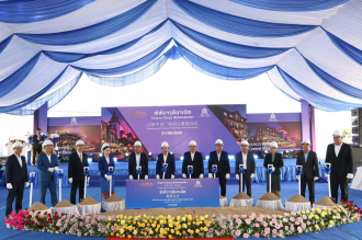 Ground Broken for USD 216 Million Vang Vieng Central Plaza Project