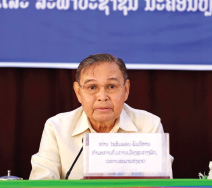 ປະທານສະພາແຫ່ງຊາດ ເນັ້ນໃຫ້ເມືອງສີໂຄດຕະບອງ ສົ່ງເສີມການຜະລິດ ເພື່ອສ້າງຖານລາຍຮັບໃໝ່