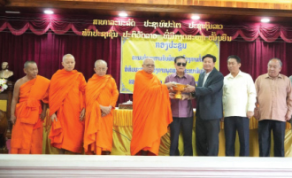 ຫາລືແຜນການສືບຕໍ່ກໍ່ສ້າງ ຫໍທຳມະສະພາແຂວງຫລວງພະບາງ