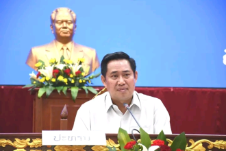 ເລຂາພັກແຂວງຈໍາປາສັກ ໄດ້ເນັ້ນຫລາຍບັນຫາຕໍ່ວຽກງານກໍ່ສ້າງຮາກຖານການເມືອງ