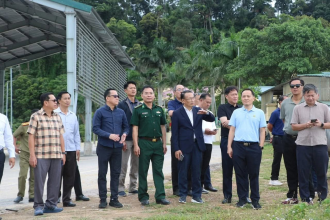 Technology Minister Reviews Border Development Projects in Bolikhamxay