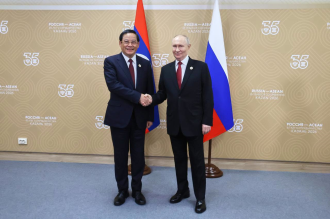 PM Meets President Putin During ASEAN–Russia Summit in Kazan