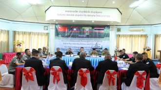 Four Countries Strengthen Mekong Security Cooperation at Joint Patrol Meeting