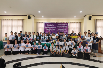 President Thongloun&rsquo;s Letters to My Grandchildren Donated to 20 School Libraries in Vientiane